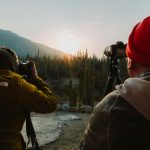 hiking adventure with camera